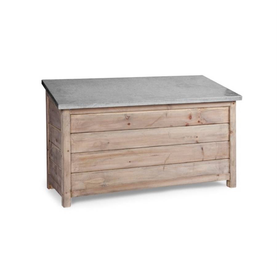 large outdoor garden storage box by garden selections ...