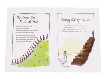 Personalised Luxury Book Of Nursery Rhymes, 5 of 7