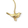 Gold Birdsong Necklace, thumbnail 2 of 5
