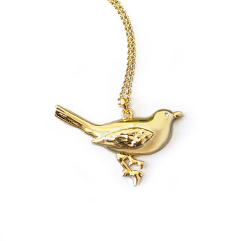 Gold Birdsong Necklace, 2 of 5