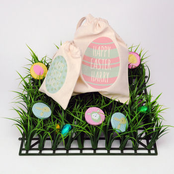 Personalised Pastel Easter Egg Bag, 4 of 5