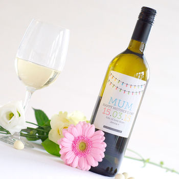 Personalised Sauvignon Blanc Wine, Mother's Day Label, 4 of 5