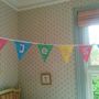 Personalised Spring Gingham Bunting, thumbnail 3 of 3