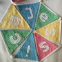 Personalised Spring Gingham Bunting, thumbnail 2 of 3