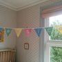 Personalised Spring Gingham Bunting, thumbnail 1 of 3