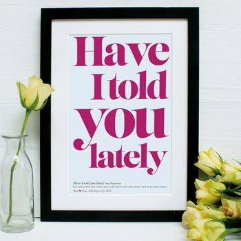 Personalised Our First Dance Song Framed Print, 3 of 12