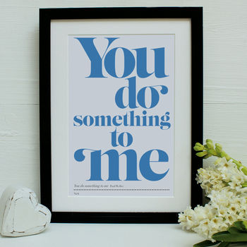 Personalised Our First Dance Song Framed Print, 7 of 12