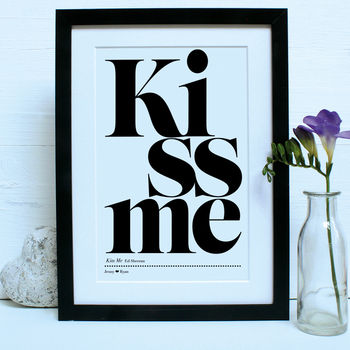 Personalised Our First Dance Song Framed Print, 11 of 12