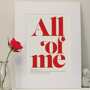 Personalised Our First Dance Song Framed Print, 12 of 12
