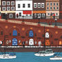 Personalised Ramsgate Harbourscape Print, thumbnail 2 of 6