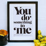 Personalised Our Song Framed Print, thumbnail 11 of 12