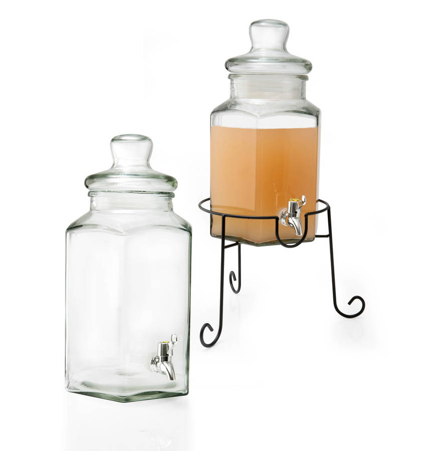 Vintage Lemonade Jar Drinks Dispenser By Garden Selections