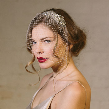 Arabella Crystal Diamante Wedding Headband, 7 of 8