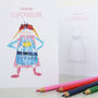 Personalised Super Mum Children's Drawing Keepsake, thumbnail 5 of 5