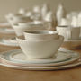 Handmade Porcelain Dinner Set, thumbnail 1 of 10