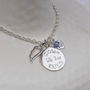 Personalised Silver New Mum Charm Necklace, thumbnail 4 of 6