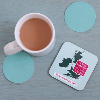 Personalised 'Where Our Story Started' Coaster, 2 of 4
