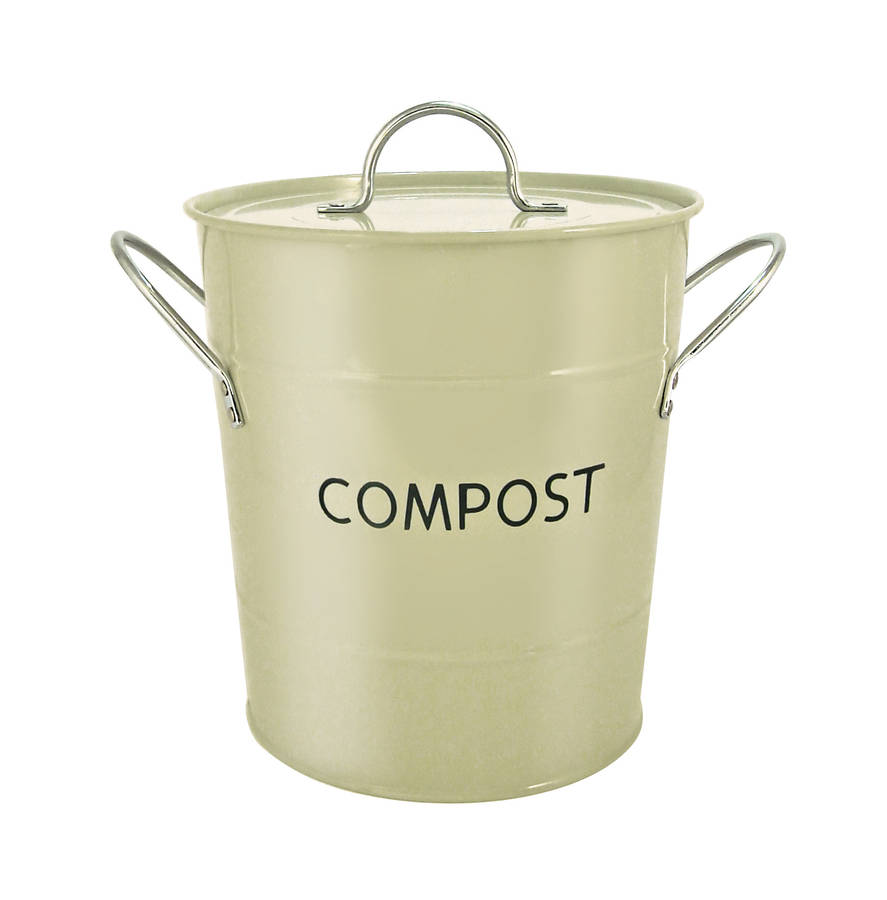 kitchen compost bin / sage green by garden selections ...
