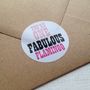 'You're One Fabulous Flamingo' Mothers Day Card, thumbnail 5 of 5