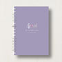Personalised 40th Birthday Journal Or Guest Book, thumbnail 1 of 11