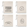 Personalised Cotton Favour Bags, thumbnail 6 of 9