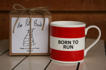 'Born To Run' Fine Bone China Mug, 3 of 3