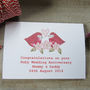 Personalised Love Bird Ruby Wedding Anniversary Card, thumbnail 1 of 3