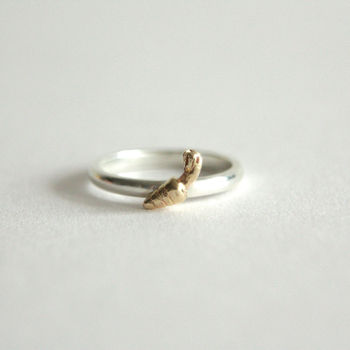 carrot ring sterling silver and 9ct gold by rock cakes ...