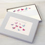 Personalised Butterflies Writing Set, thumbnail 3 of 6