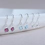 Swarovski Crystal Birthstone Earrings, thumbnail 7 of 12