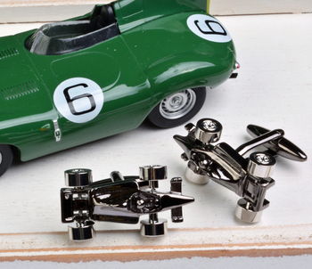Black Formula One Cufflinks, 5 of 5