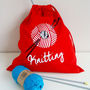 Personalised Knitting Bag, thumbnail 1 of 3