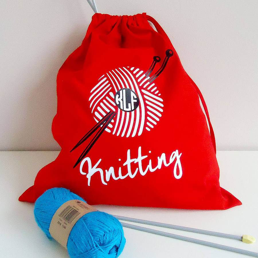 Personalised Knitting Bag, 1 of 3