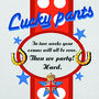 Funny Personalised Lucky Pants Men And Ladies Underwear, thumbnail 2 of 4