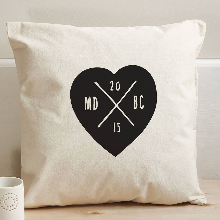 Personalised Wedding Cushion Cover By Old English Company