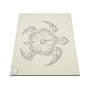 Tribal Turtle Decal For Macbook, thumbnail 2 of 4