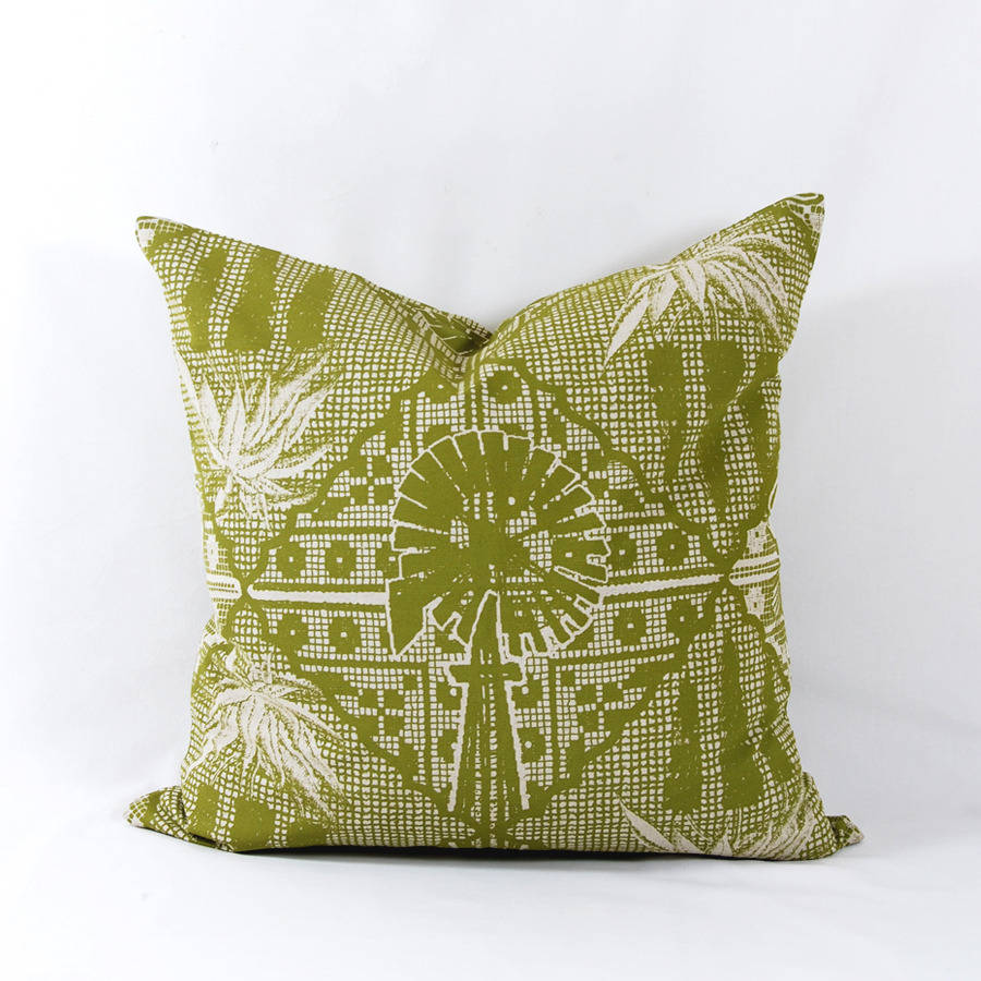 aloes and lace cushion cover by victoria & abigail