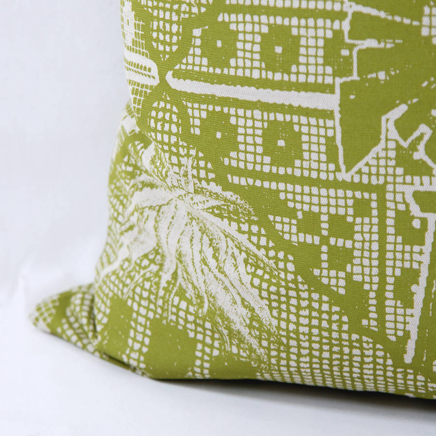 aloes and lace cushion cover by victoria & abigail