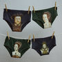 Royal King And Queen Portrait Pants For Men And Women, thumbnail 1 of 6