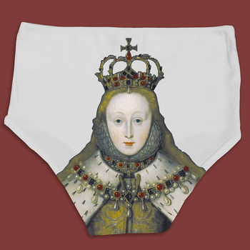 Royal King And Queen Portrait Pants For Men And Women, 4 of 6