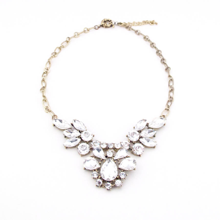 louise statement necklace by my shining armour | notonthehighstreet.com