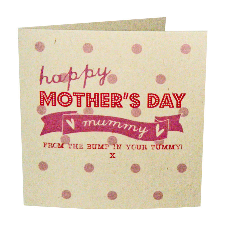 Happy Mother's Day Mummy To Be By Bells Scambler | notonthehighstreet.com