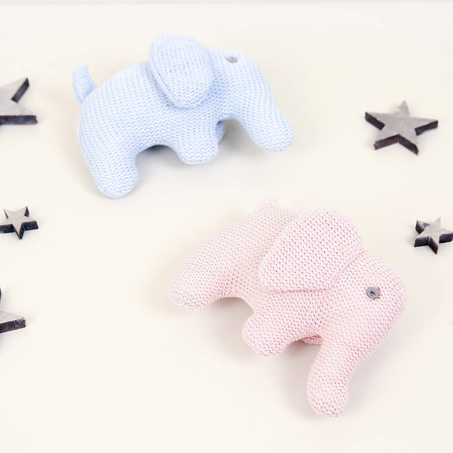 cotton elephant toy