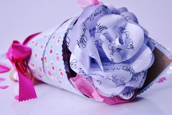 'Happy 1st Mother's Day' Paper Rose, 2 of 3