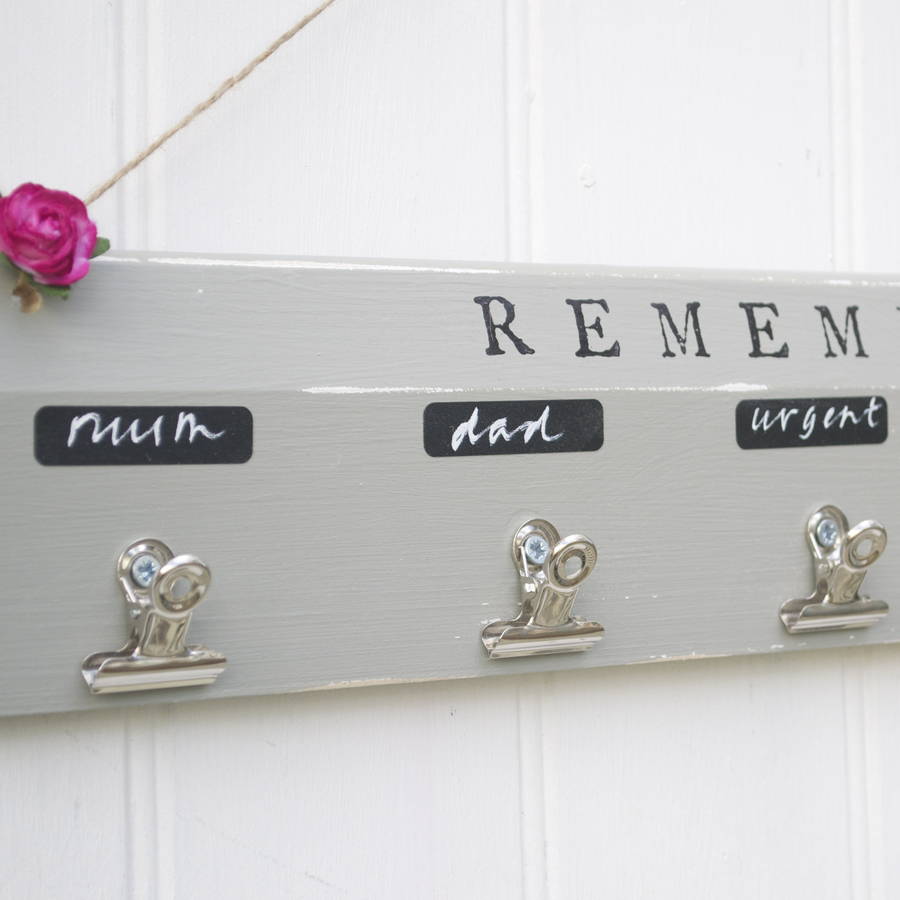 Personalised Blackboard Notes By Abigail Bryans Designs