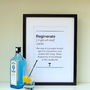 Dictionary Style Gin Quote Print, thumbnail 1 of 8
