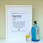 Dictionary Style Gin Quote Print, thumbnail 2 of 8