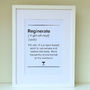 Dictionary Style Gin Quote Print, thumbnail 7 of 8