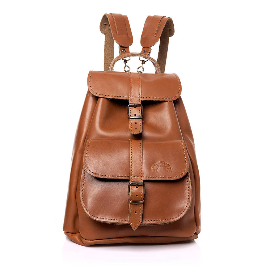 Iris Leather Backpack, 1 of 4