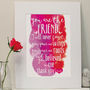 Personalised Unforgettable Friend Framed Print, thumbnail 7 of 8